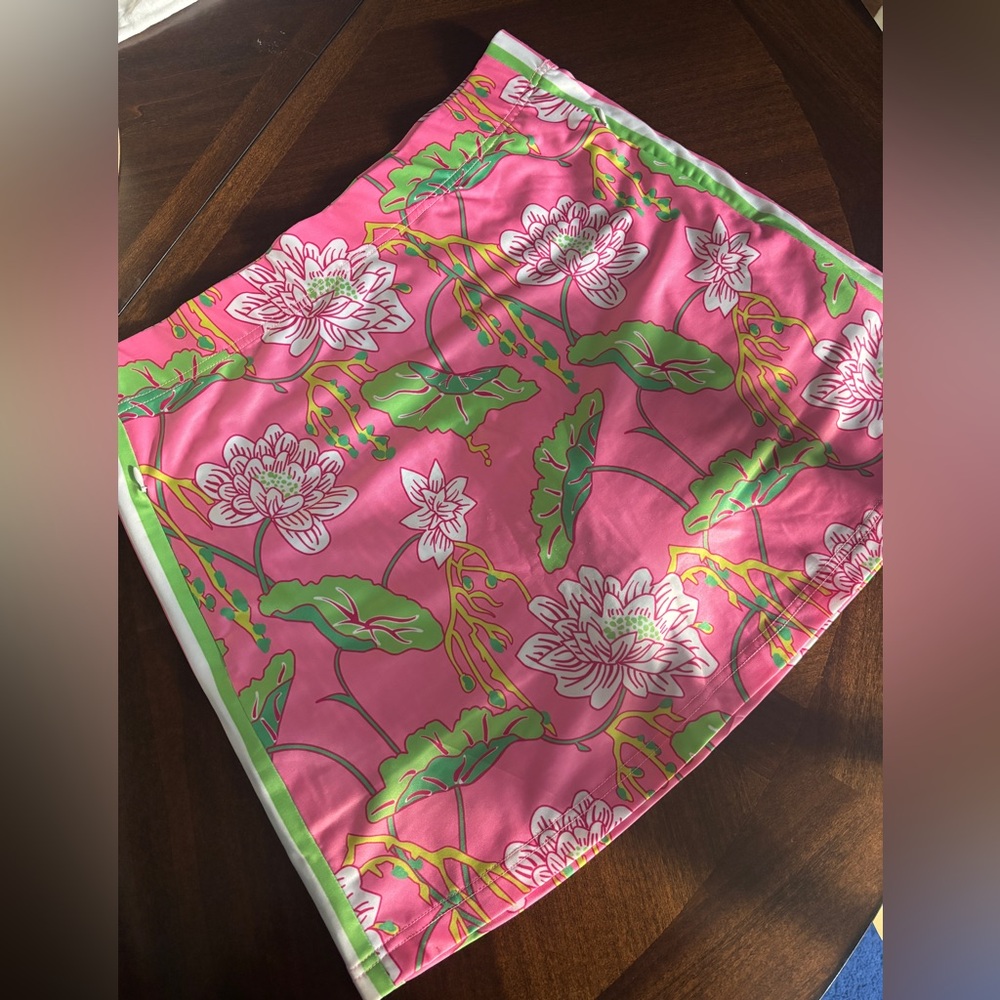 Gretchen Scott Pink Floral Golf Tennis Skort Preppy Resort Skirt Women’s M